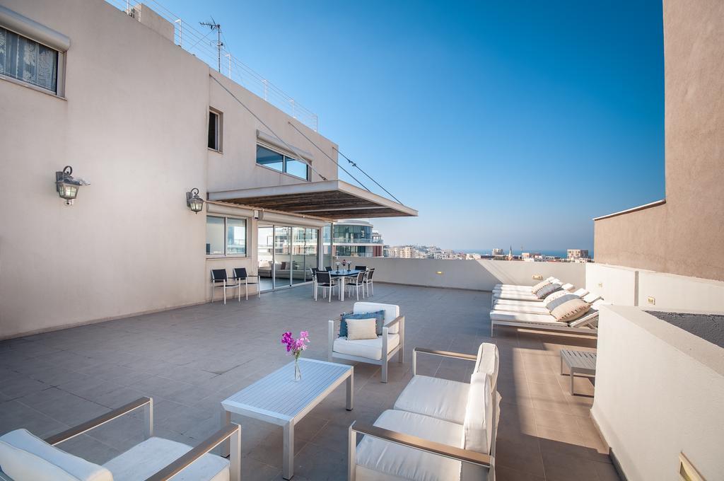 Apartamento Abarbanel St Incredible Penthouse Tel Aviv Exterior foto