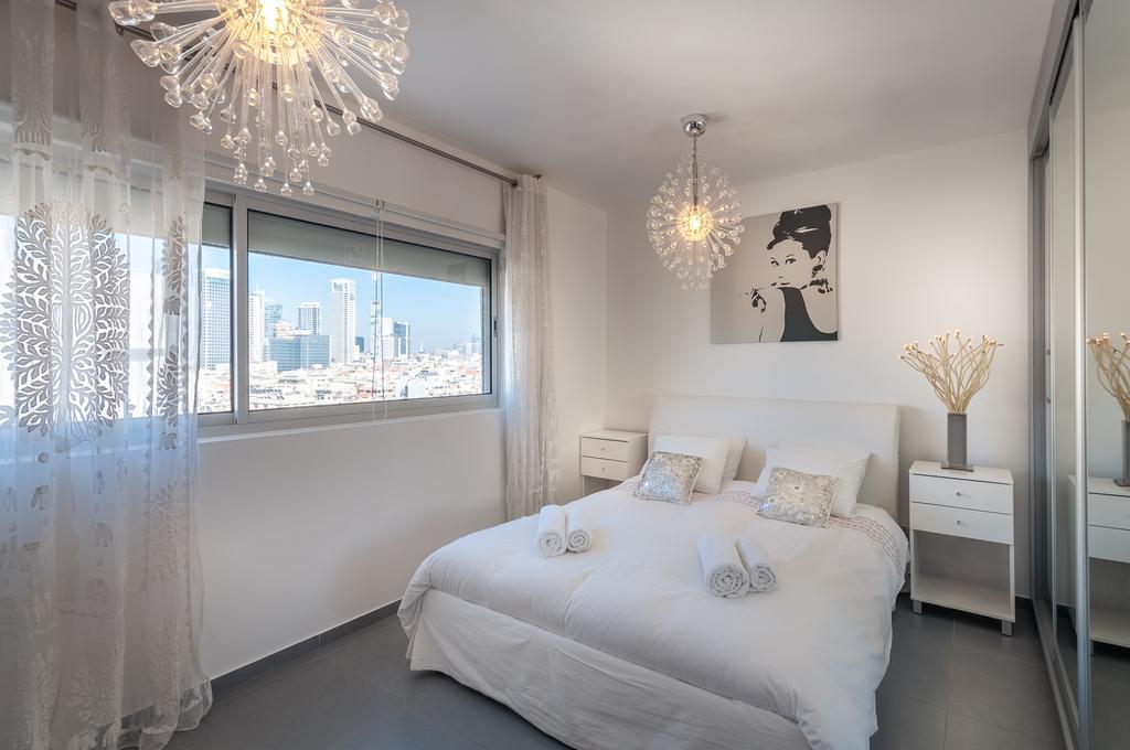 Apartamento Abarbanel St Incredible Penthouse Tel Aviv Habitación foto