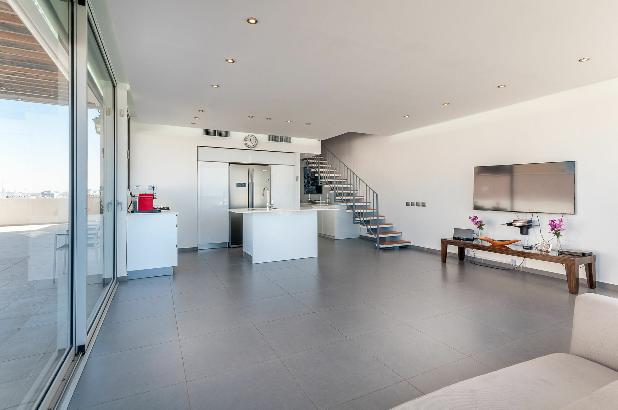 Apartamento Abarbanel St Incredible Penthouse Tel Aviv Exterior foto