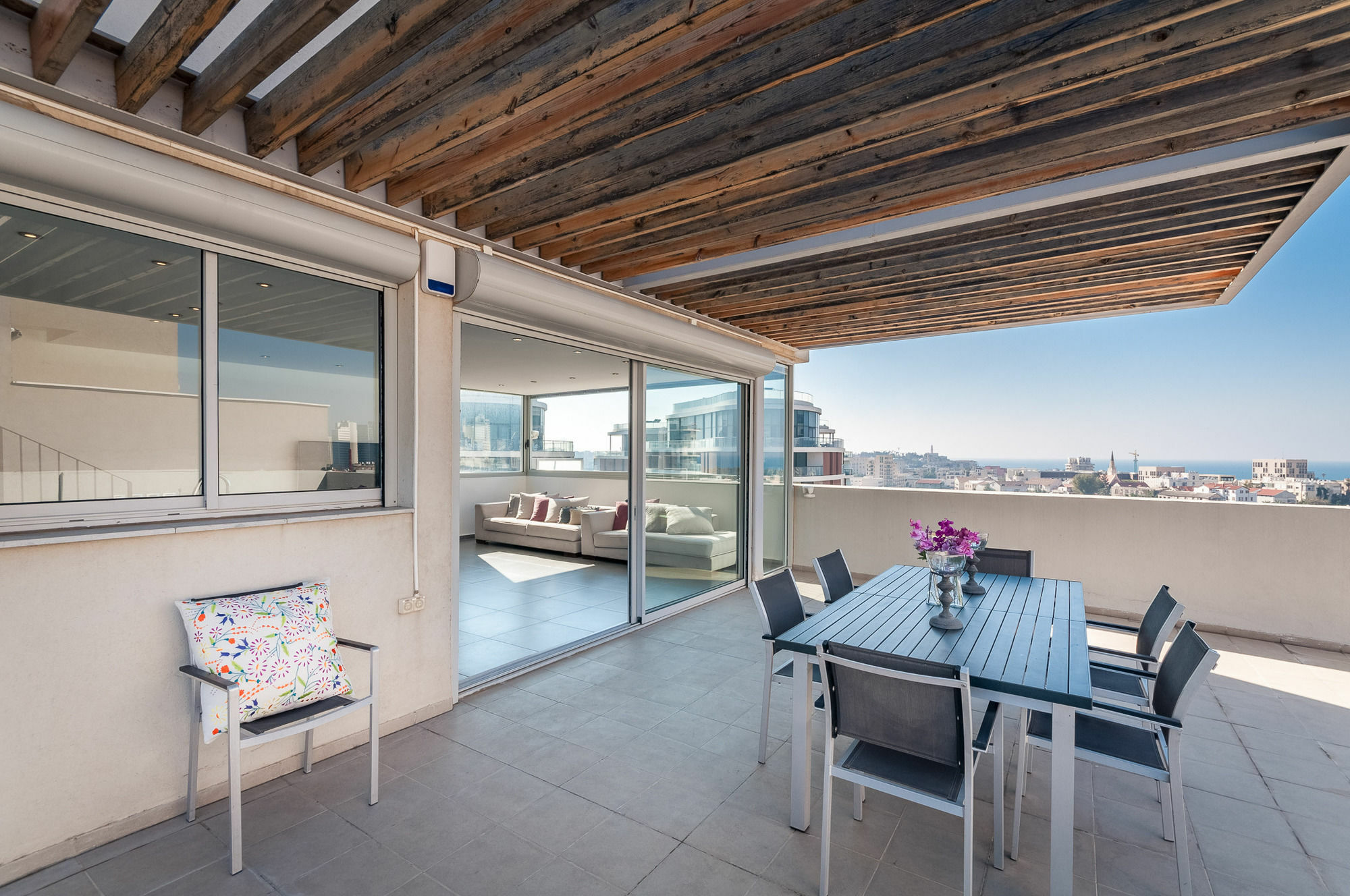 Apartamento Abarbanel St Incredible Penthouse Tel Aviv Exterior foto